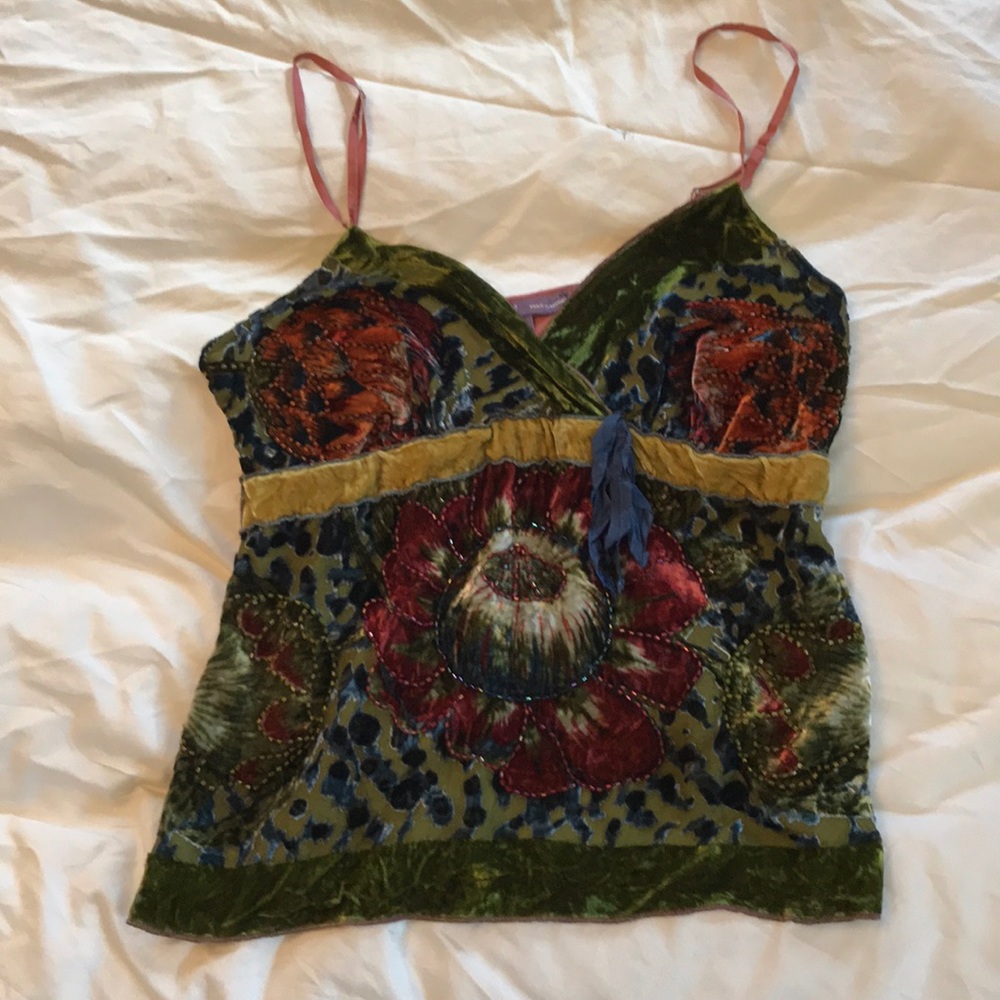 Halé bob velvet beaded top